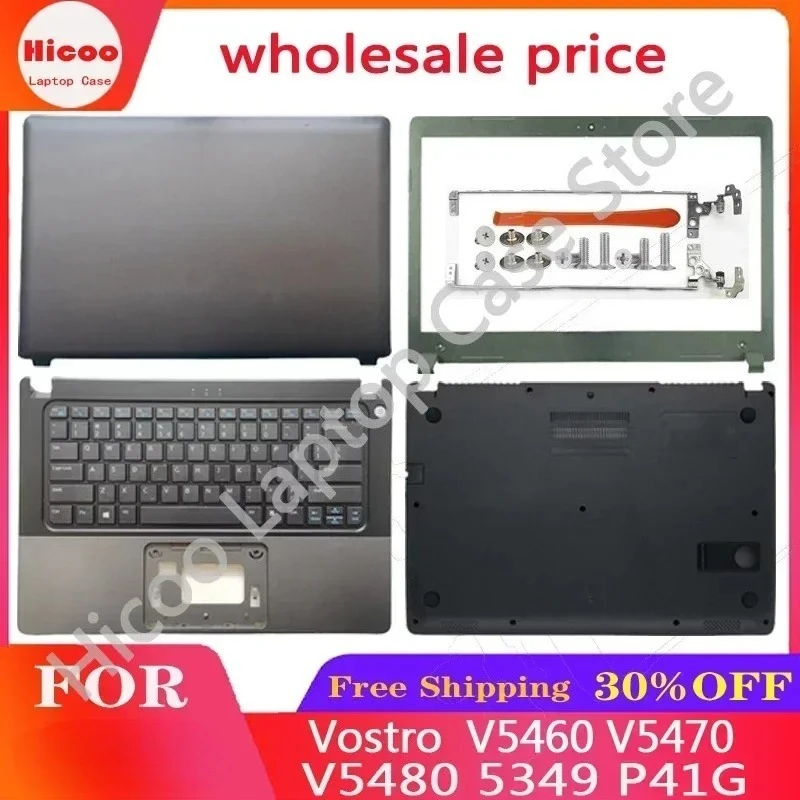 New Rear Lid For DELL Vostro V5460 V5470 V5480 P41G Laptop LCD Back Top Cover Front Bezel Palmrest Upper Bottom Case Grey Red
New Rear Lid For DELL Vostro V5460 V5470 V5480 P41G Laptop LCD Back Top Cover Front Bezel Palmrest Upper Bottom Case Grey Red