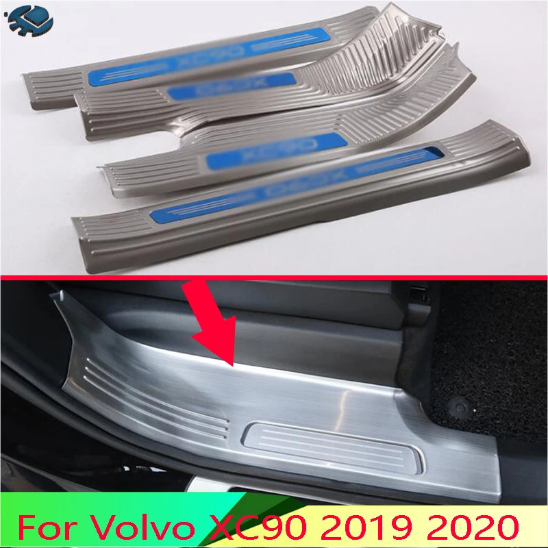 Внутренняя Накладка на порог из нержавеющей стали для Volvo XC90 2015-2020, защитная накладка
Внутренняя Накладка на порог из нержавеющей стали для Volvo XC90 2015-2020, защитная накладка