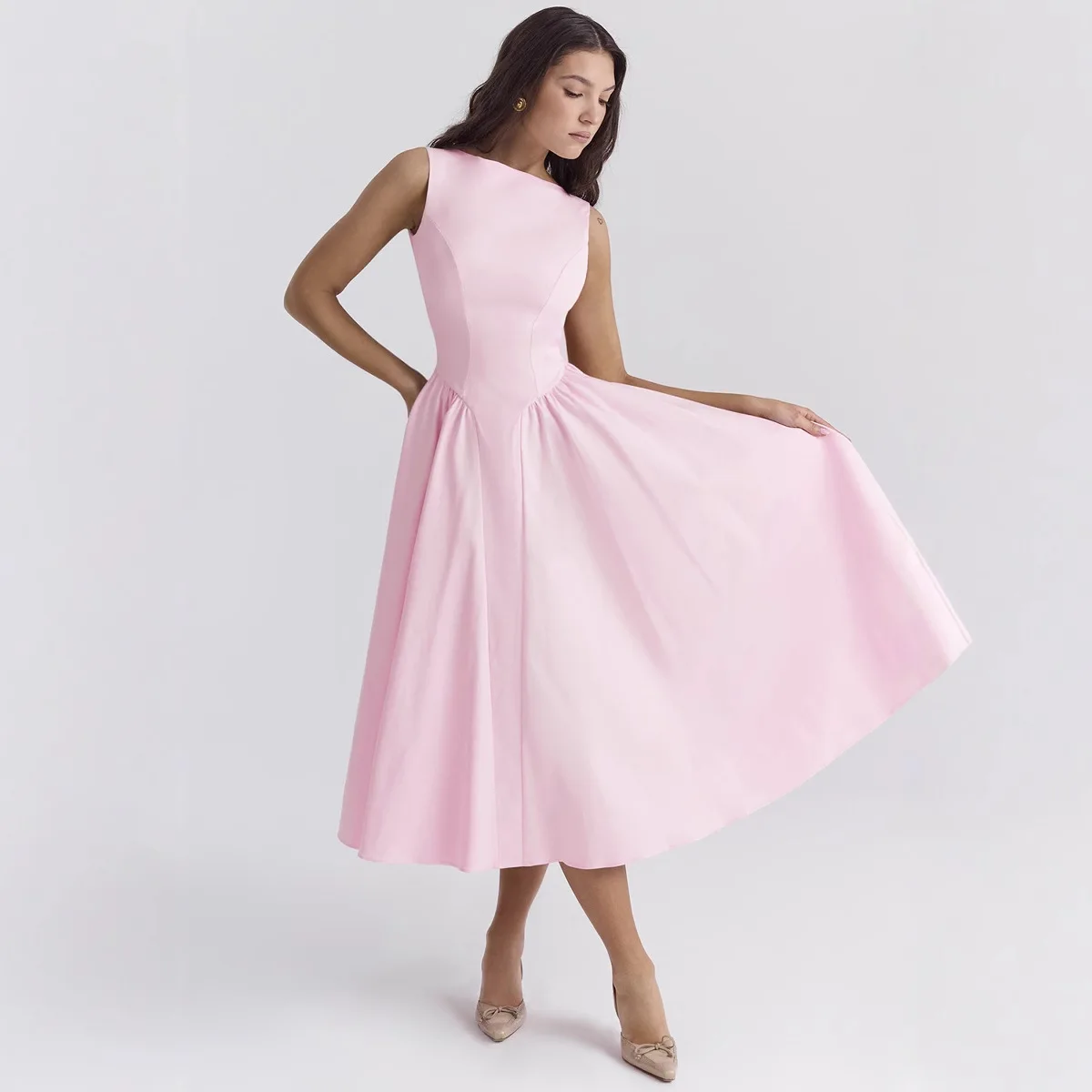 Wedding Dresses for Women 2025 Summer Women's New Open Back Fashion Dress Summer Vintage Dress
Wedding Dresses for Women 2025 Summer Women's New Open Back Fashion Dress Summer Vintage Dress