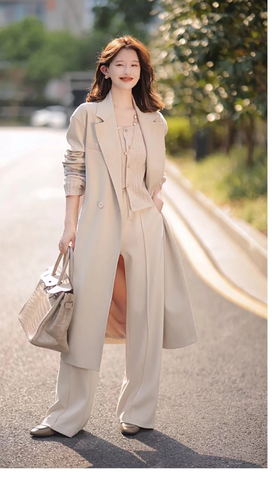 New and Winter 2023 Autumn Large Swing Wool Overcoat Lace-up Trench Coat Fashionable Coat 0913
New and Winter 2023 Autumn Large Swing Wool Overcoat Lace-up Trench Coat Fashionable Coat 0913
