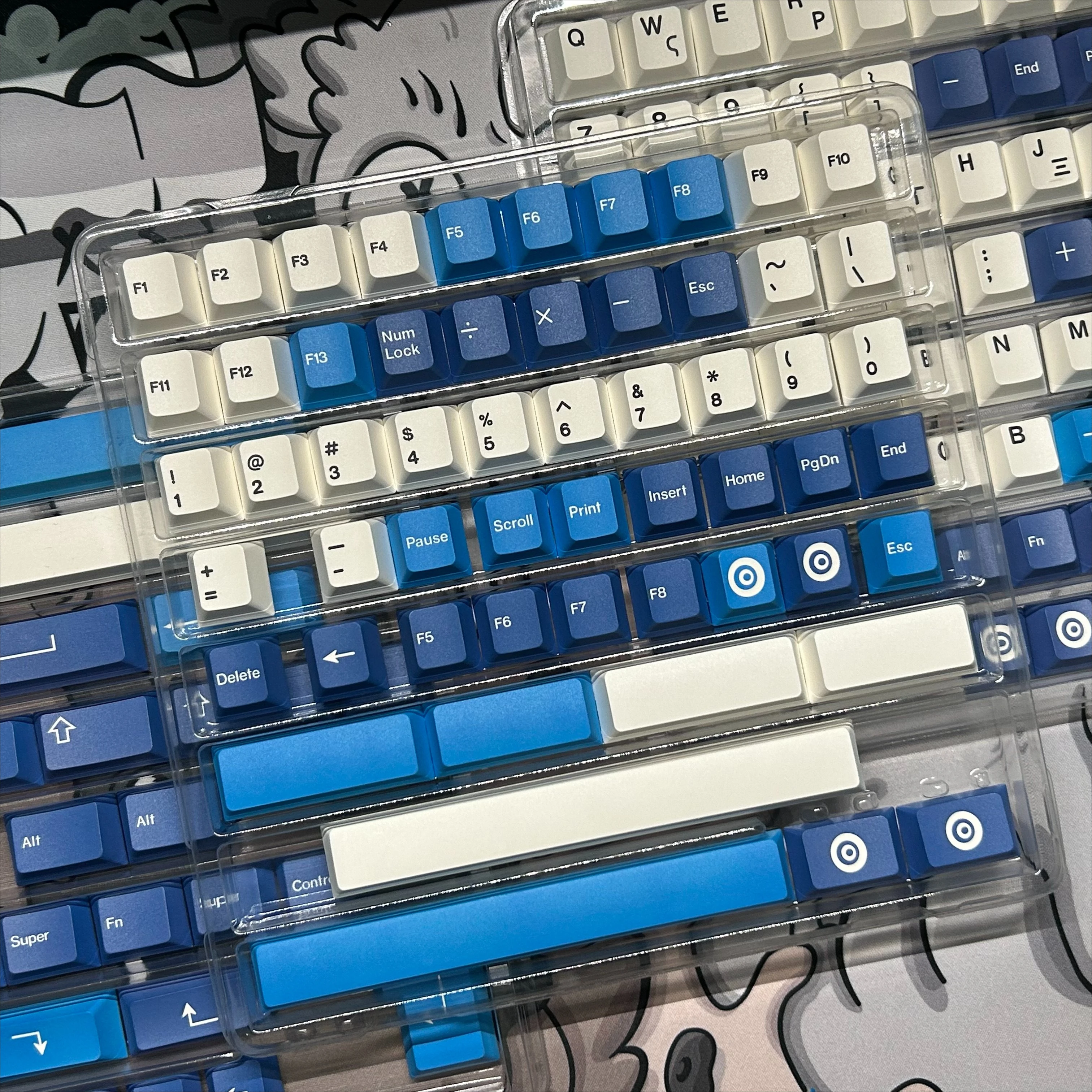 Реплика набора кейкапов GMK Evil Eye, PBT сублимационные колпачки для клавиатуры, профиль Cherry, для механических клавиатур, аксессуары
Реплика набора кейкапов GMK Evil Eye, PBT сублимационные колпачки для клавиатуры, профиль Cherry, для механических клавиатур, аксессуары