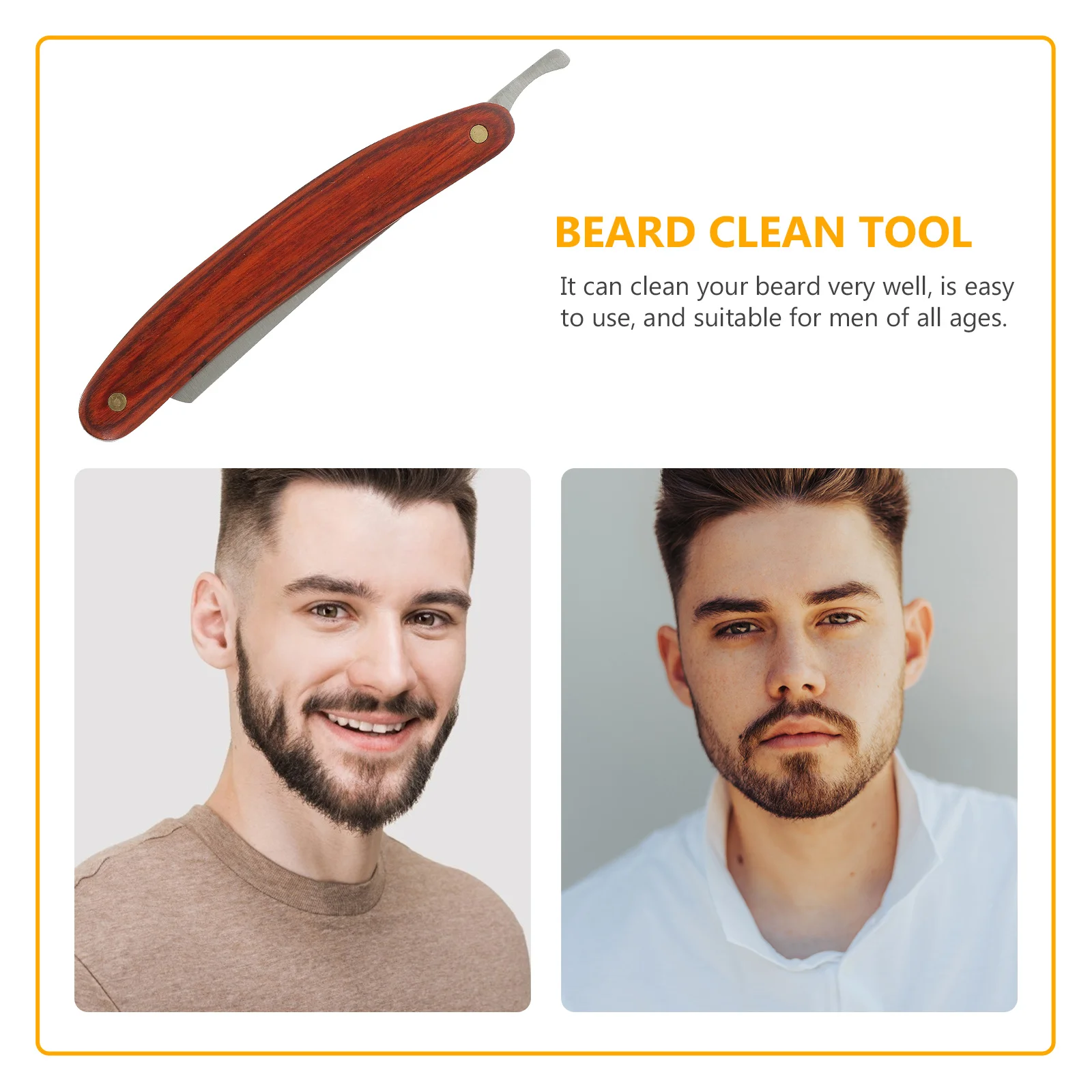 Wood Handle Straight Manual Razor Foldable Lightweight Shaver for Beard Shaving Easy Carry Durable for Travel 
Wood Handle Straight Manual Razor Foldable Lightweight Shaver for Beard Shaving Easy Carry Durable for Travel