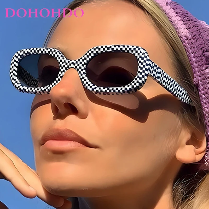 New Fashion Vintage Square Plaid Sunglasses Men Women Sun Glasses Summer Traveling Driving Shades UV400 Lunettes De Soleil Homme
New Fashion Vintage Square Plaid Sunglasses Men Women Sun Glasses Summer Traveling Driving Shades UV400 Lunettes De Soleil Homme