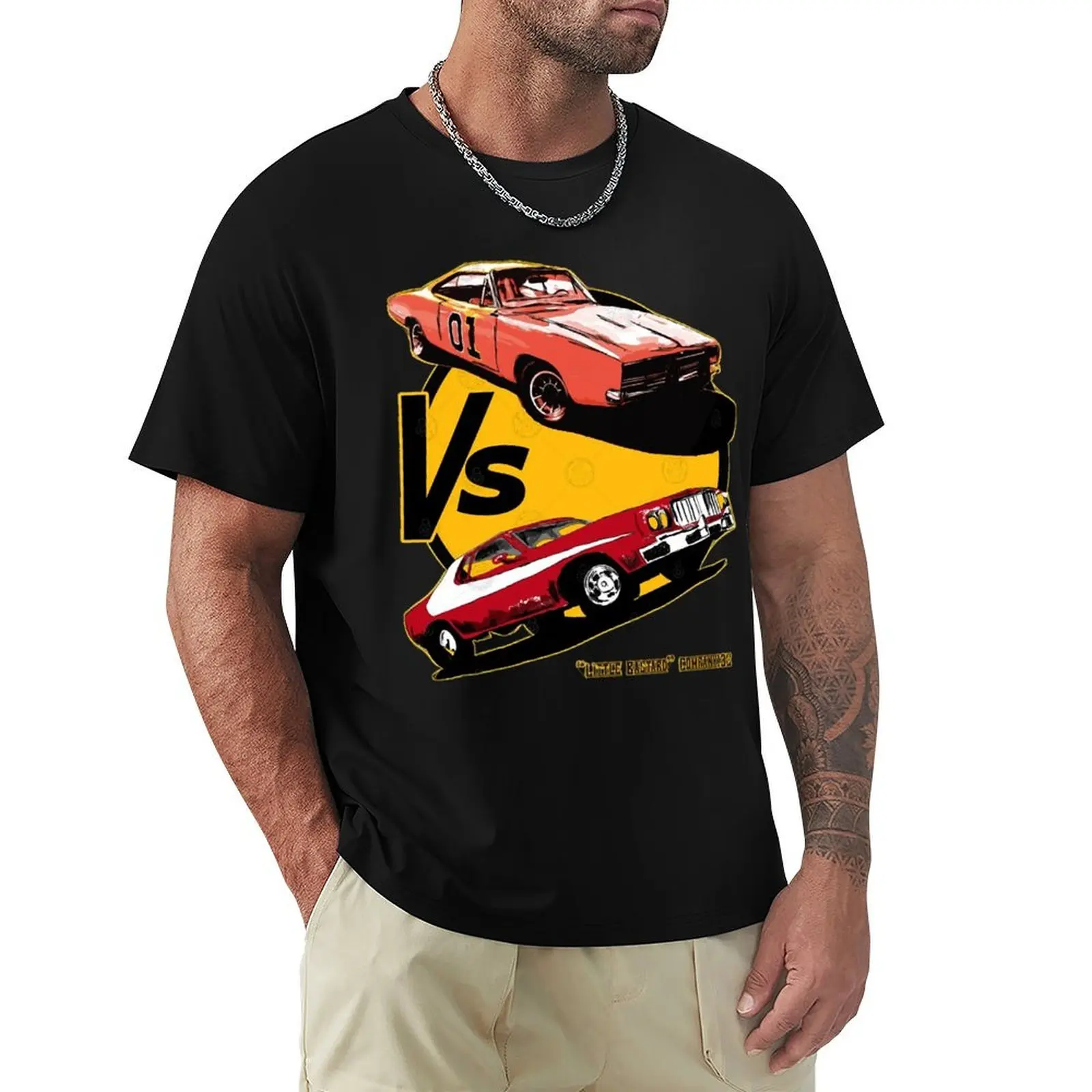 Dukes Vs Starsky e Hutch T-Shirt All Match Basic Short Sleeve Top
Dukes Vs Starsky e Hutch T-Shirt All Match Basic Short Sleeve Top