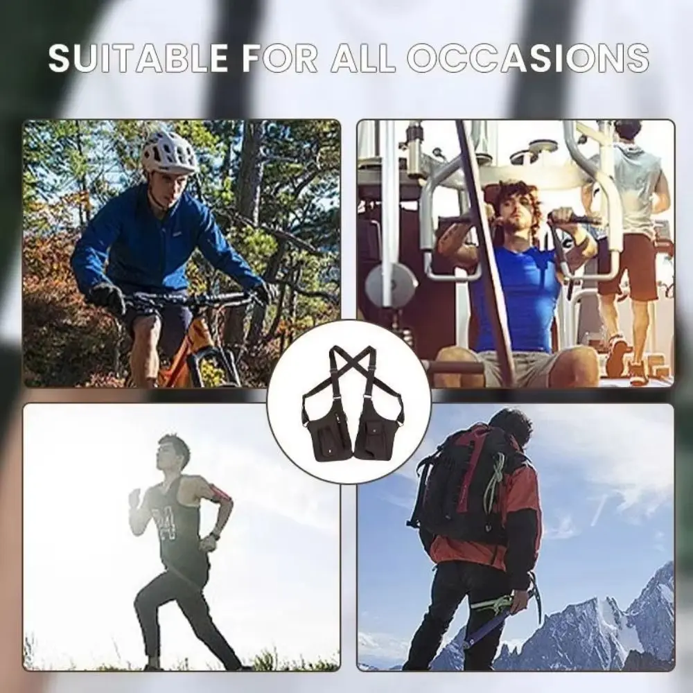 Retro Anti-theft Storage Vest Bag Leather Concealed Strap Chest Bag Multi-Pocket Multifunction Mobile Phone Bag Hunting
Retro Anti-theft Storage Vest Bag Leather Concealed Strap Chest Bag Multi-Pocket Multifunction Mobile Phone Bag Hunting