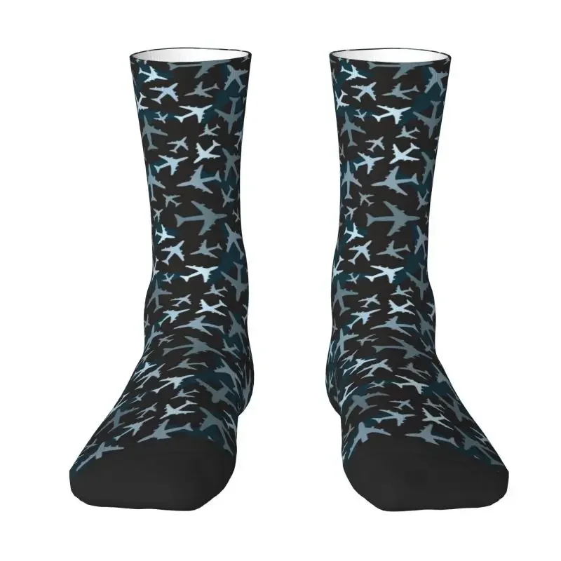 Airplane Camouflage Men's Crew Socks Unisex Fun Aviation Plane Aviator Pilot Spring Summer Autumn Winter Dress Socks
Airplane Camouflage Men's Crew Socks Unisex Fun Aviation Plane Aviator Pilot Spring Summer Autumn Winter Dress Socks