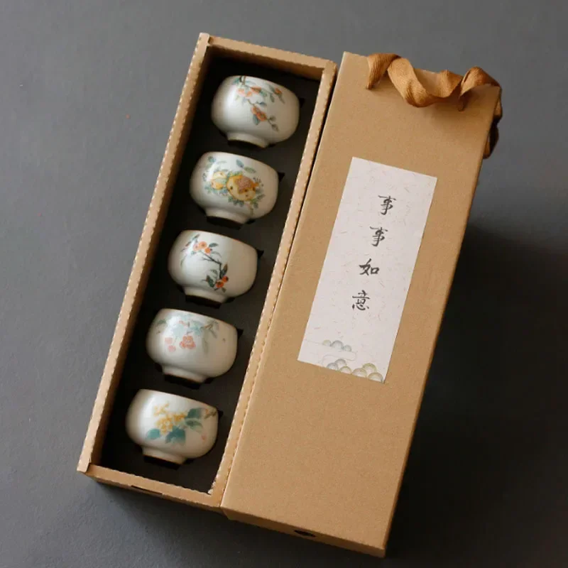 Month white Ru kiln tea cup kung fu sample tea cup persimmon ceramic antique Ru porcelain host cup personal ceramica
Month white Ru kiln tea cup kung fu sample tea cup persimmon ceramic antique Ru porcelain host cup personal ceramica