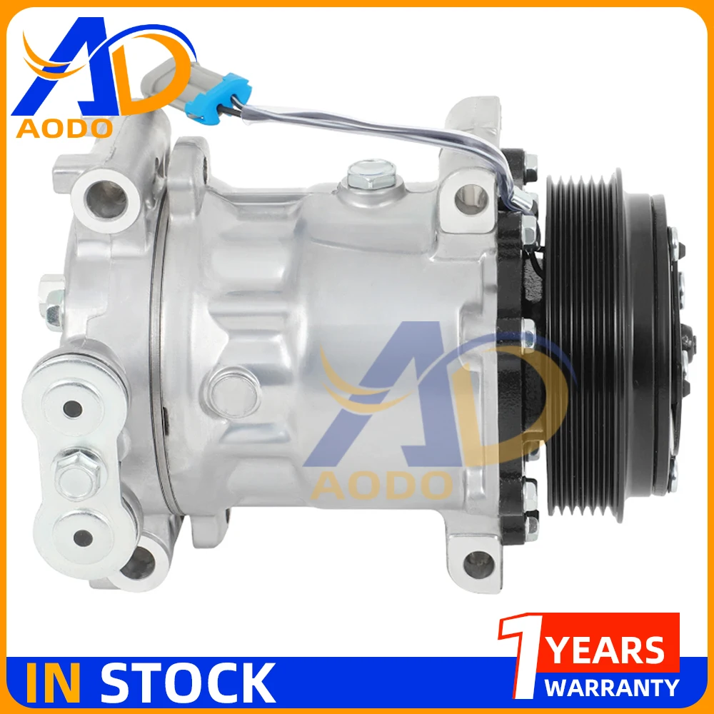 SD7H15 AC Compressor For Chevrolet Tahoe P30 S10 GMC Yukon C1500 C2500 Isuzu FRR FSR CO 4440C 1136519 19151514 15728631 6511340
SD7H15 AC Compressor For Chevrolet Tahoe P30 S10 GMC Yukon C1500 C2500 Isuzu FRR FSR CO 4440C 1136519 19151514 15728631 6511340