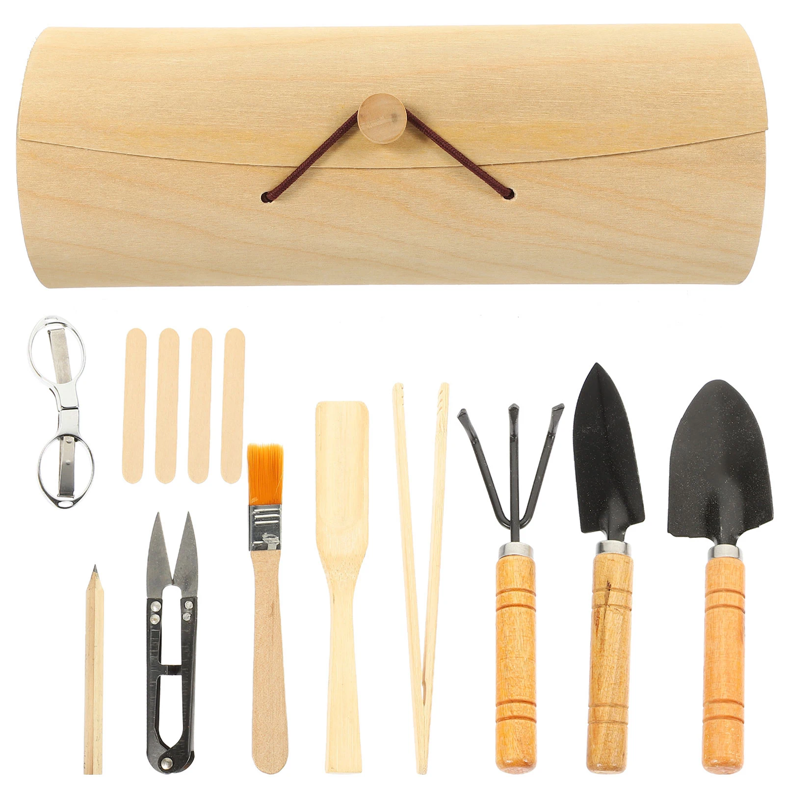 Mini Garden Tool Set Outdoor Hand Tools For Bonsai Vegetables Ergonomic Handle Soil Loosening Weeding Transplanting Portable Kit
Mini Garden Tool Set Outdoor Hand Tools For Bonsai Vegetables Ergonomic Handle Soil Loosening Weeding Transplanting Portable Kit