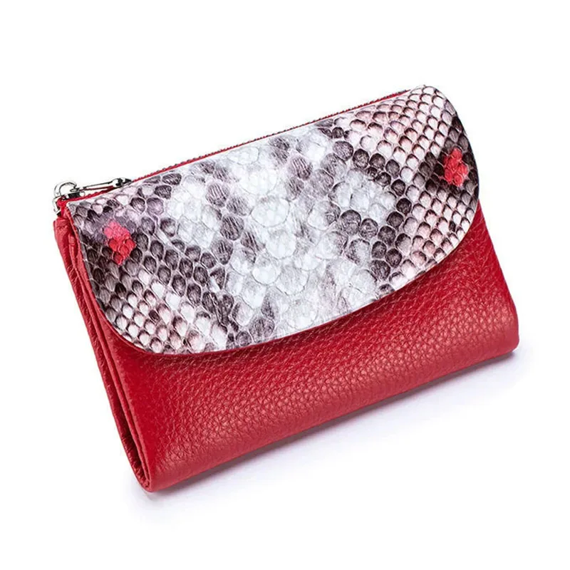 Short Genuine Leather Wallet 2026 New Card Holder Real Cow Leather Purse Women Mini Serpentine Pattern Cowhide Clutch Bag
Short Genuine Leather Wallet 2026 New Card Holder Real Cow Leather Purse Women Mini Serpentine Pattern Cowhide Clutch Bag