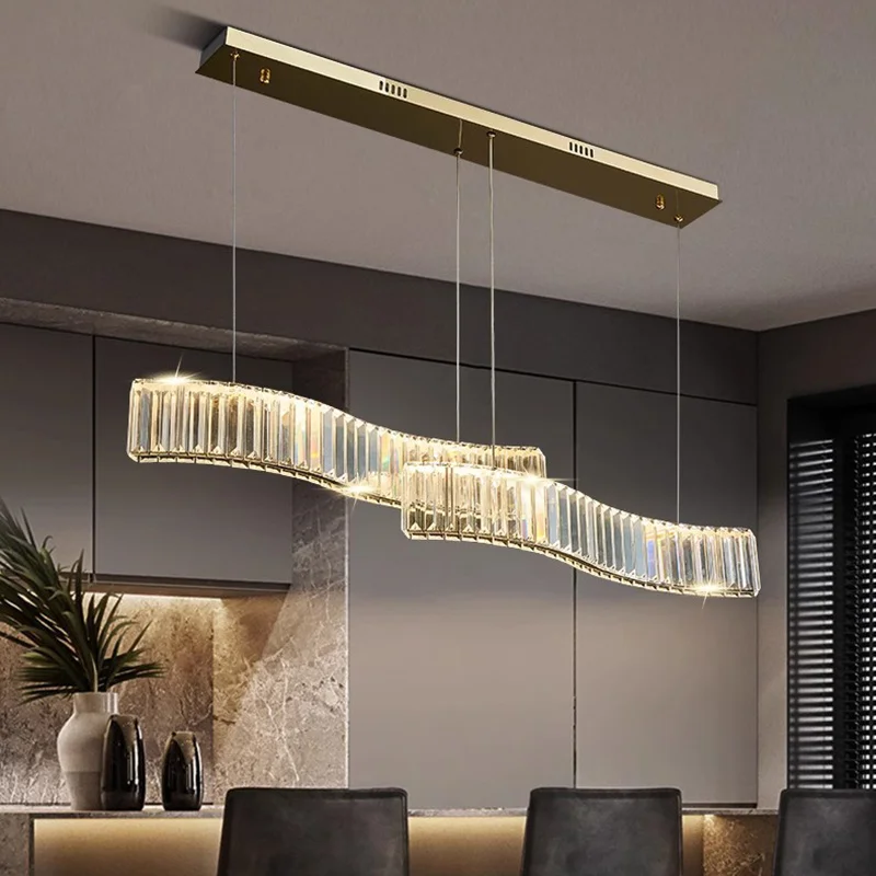 Nordic Crystal Chandeliers Modern Gorgeous LED Lamp Kitchen Island Living Room Home Indoor Lighting Luxurious Decor Hanging Lamp 
Nordic Crystal Chandeliers Modern Gorgeous LED Lamp Kitchen Island Living Room Home Indoor Lighting Luxurious Decor Hanging Lamp