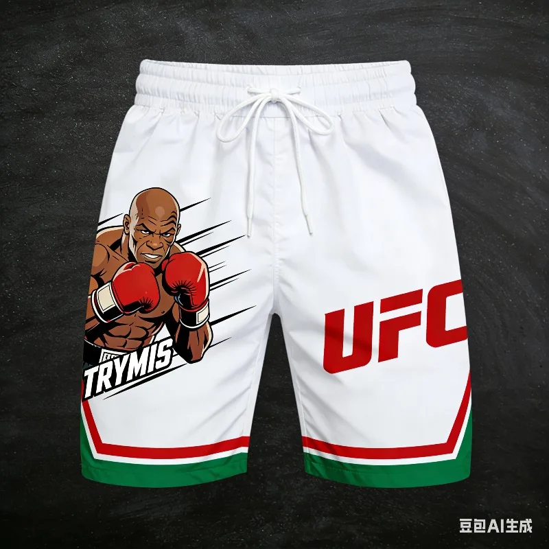 Новые летние спортивные шорты 2026, спортивные шорты для бокса UFC с 3D-печатью, модные спортивные мужские шорты для бокса
Новые летние спортивные шорты 2026, спортивные шорты для бокса UFC с 3D-печатью, модные спортивные мужские шорты для бокса