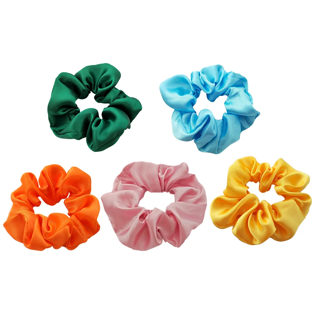 5pcs Satin Colorful Hair Bands Hair Rope Ponytail Holders Hair Accessories for Women Girls (Beige, Fleshcolor, Pink, Light Coffe
5pcs Satin Colorful Hair Bands Hair Rope Ponytail Holders Hair Accessories for Women Girls (Beige, Fleshcolor, Pink, Light Coffe