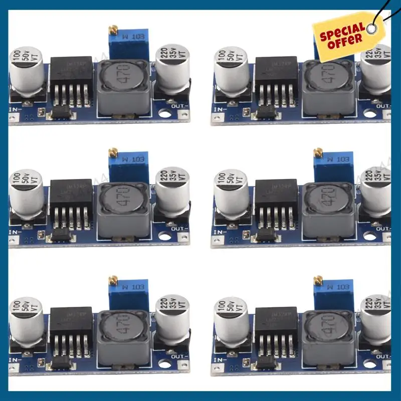 -A15I 6 Pack LM2596 DC To DC Buck Converter 3.0-40V To 1.5-35V Power Supply Step Down Module (6 Pack)
-A15I 6 Pack LM2596 DC To DC Buck Converter 3.0-40V To 1.5-35V Power Supply Step Down Module (6 Pack)