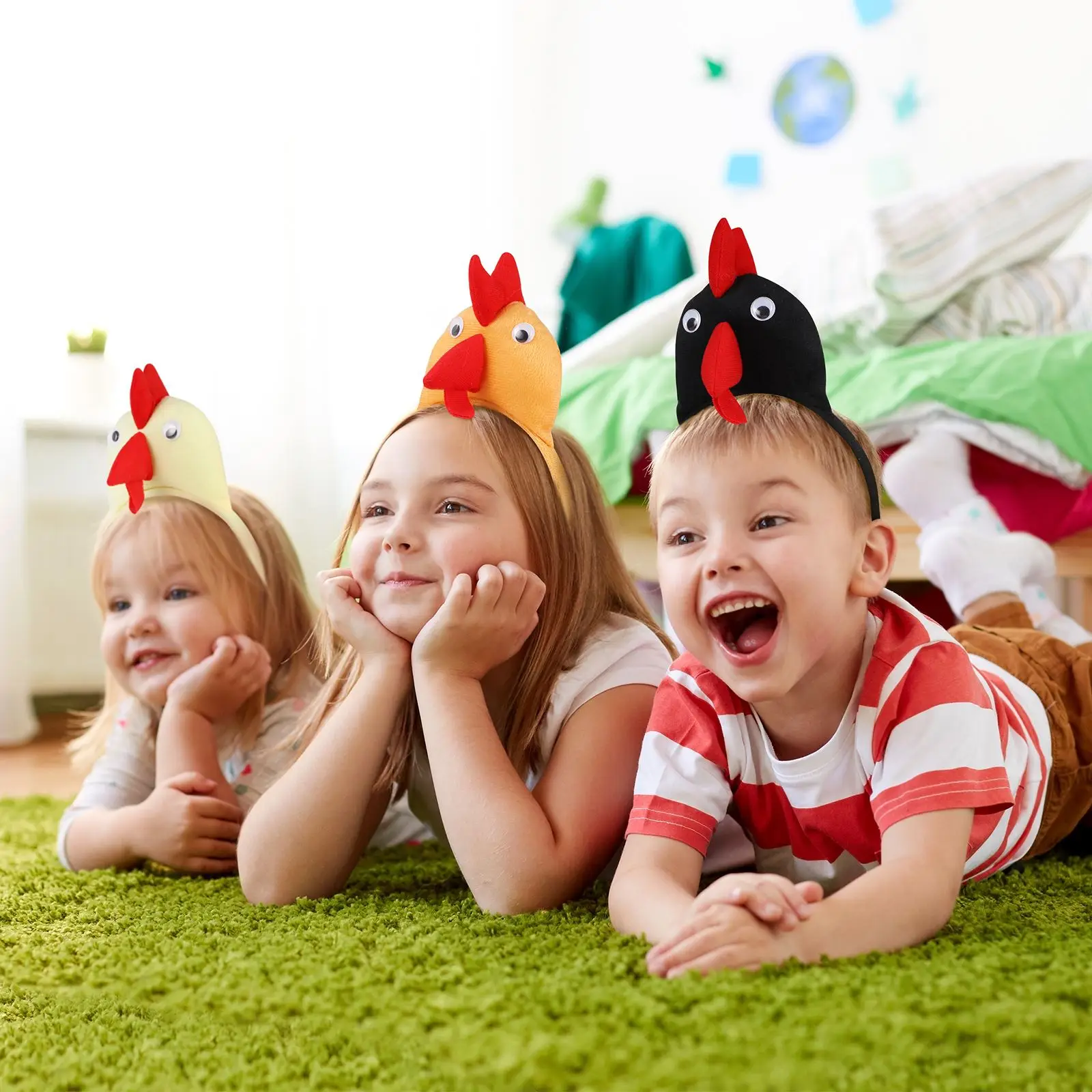 4pcs chicken headband Funny Adorkable Chicken hairhoop Headband stage perform photo props Festival Headdress Party Hair styling
4pcs chicken headband Funny Adorkable Chicken hairhoop Headband stage perform photo props Festival Headdress Party Hair styling
