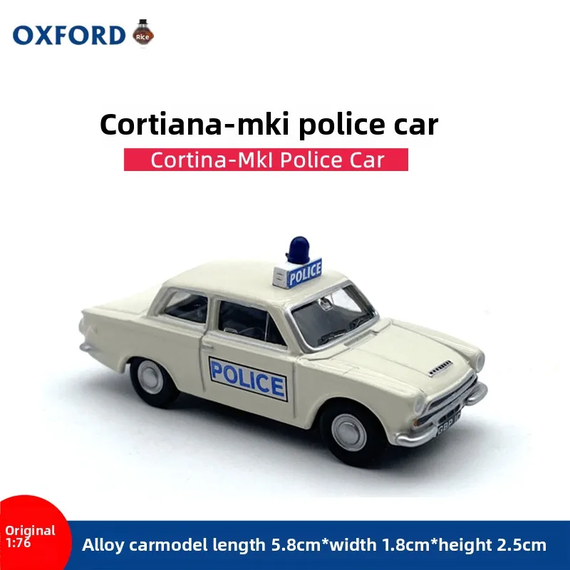 Литой под давлением OXFORD масштаб 1:76, Ford Cortina MkI, полицейская модель автомобиля из сплава, Коллекционная игрушка, подарок, сувенир, украшение для дисплея
Литой под давлением OXFORD масштаб 1:76, Ford Cortina MkI, полицейская модель автомобиля из сплава, Коллекционная игрушка, подарок, сувенир, украшение для дисплея