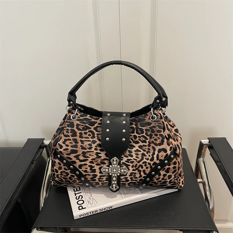 2026 New Leopard Print Tote Bag for Women Large Capacity Handbags Korean Style PU Shoulder Bag Fashion Underarm Bag and Purse
2026 New Leopard Print Tote Bag for Women Large Capacity Handbags Korean Style PU Shoulder Bag Fashion Underarm Bag and Purse