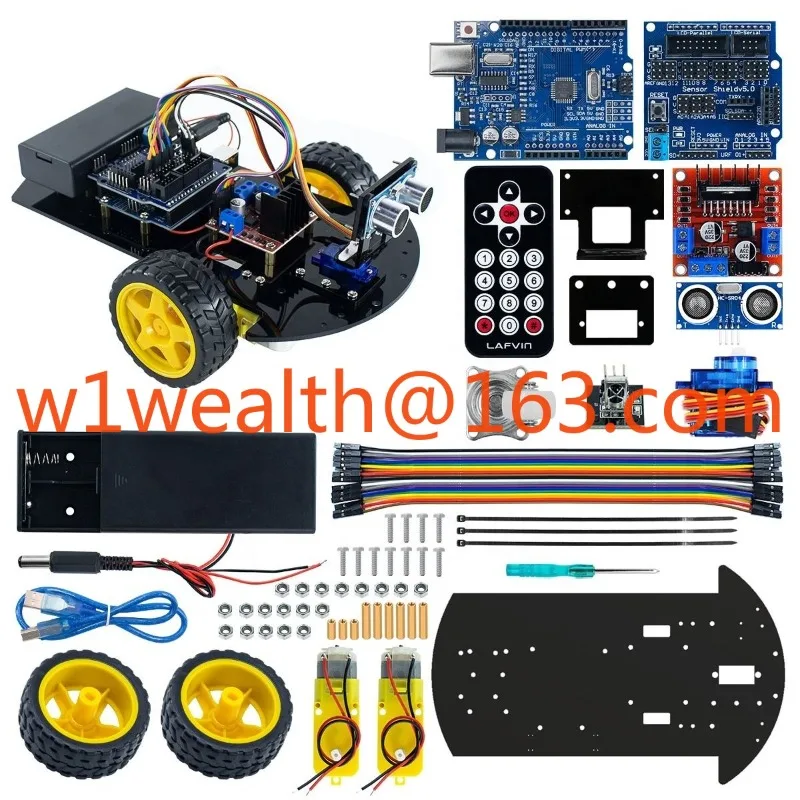 Образовательный комплект робота, учебное пособие, совместимое с 4Wd Diy, прозрачный комплект шасси робота-автомобиля Arduino
Образовательный комплект робота, учебное пособие, совместимое с 4Wd Diy, прозрачный комплект шасси робота-автомобиля Arduino