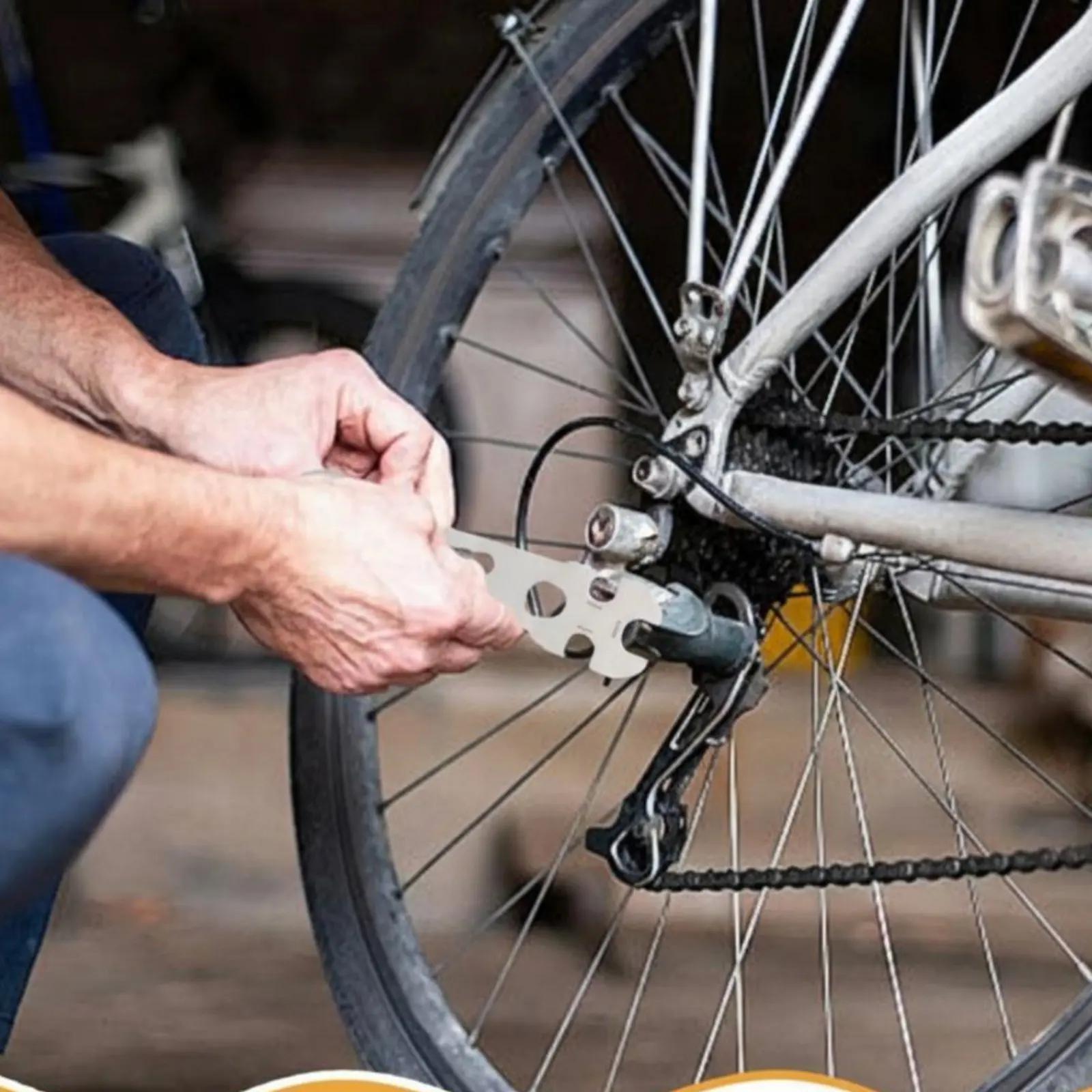 Two-Wheeled Hub Wrench Double-endedEnded Thin Bike Wrench Spoke Tension Tool Long-Lasting Metal Wheel Alignment Tool Compact
Two-Wheeled Hub Wrench Double-endedEnded Thin Bike Wrench Spoke Tension Tool Long-Lasting Metal Wheel Alignment Tool Compact