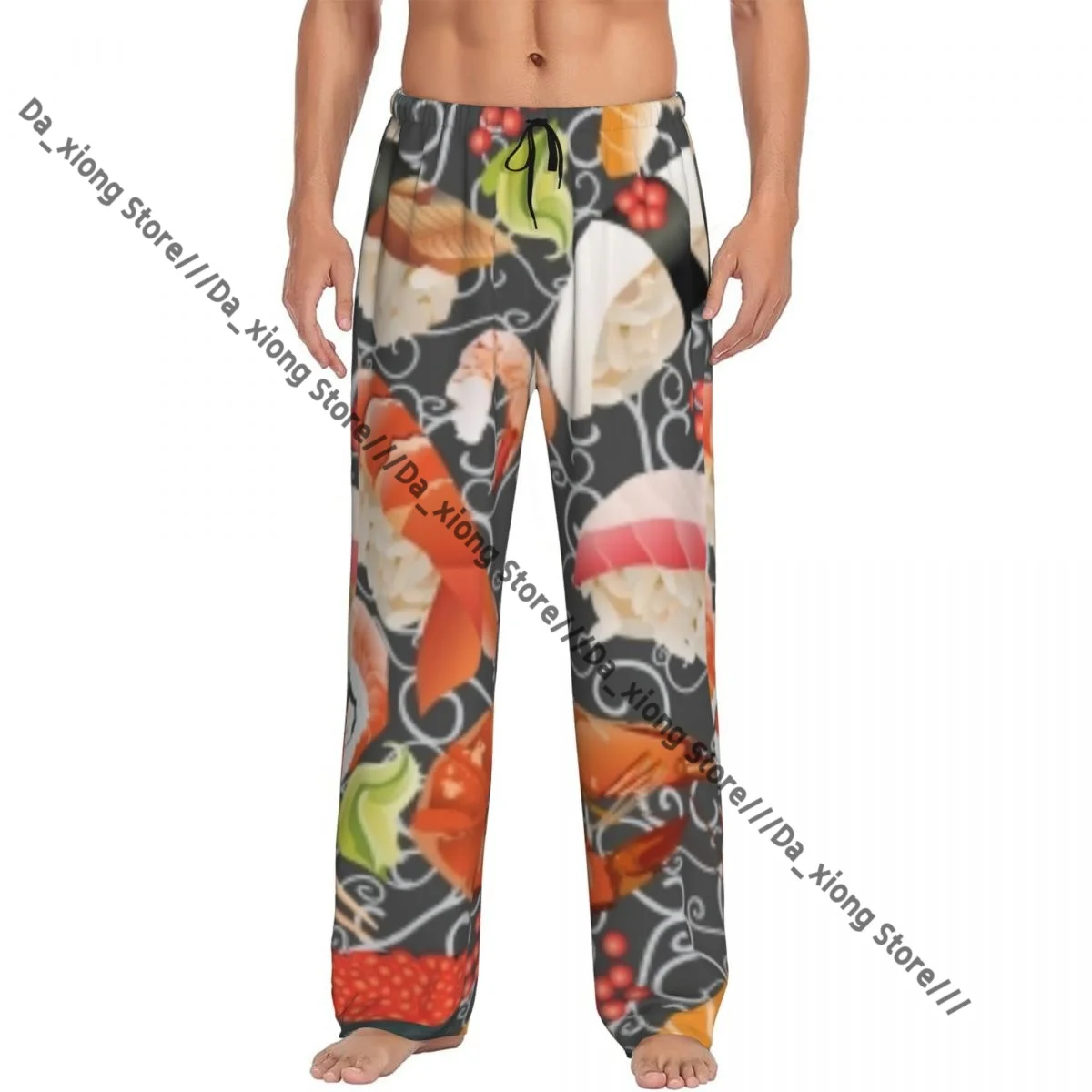 Men's Sleepwear Loose Sleep Pants Pajamas Sushi Pattern Long Lounge Bottoms Casual Homewear
Men's Sleepwear Loose Sleep Pants Pajamas Sushi Pattern Long Lounge Bottoms Casual Homewear