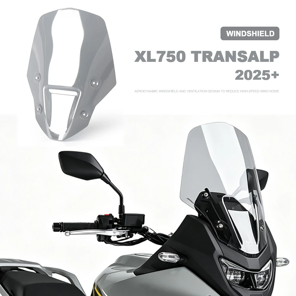 Motorcycle Windscreen Windshield Accessories Touring Wind Deflector Shield Fairing For Honda XL750 Transalp XL 750 2025 2026
Motorcycle Windscreen Windshield Accessories Touring Wind Deflector Shield Fairing For Honda XL750 Transalp XL 750 2025 2026