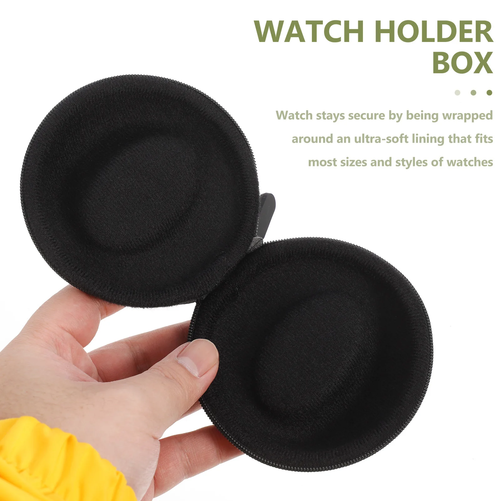 Eva Watch Box Waterproof Anti-Fall Zippered Travel Case for Men and Women Portable Watch Storage Organizer Display Holder
Eva Watch Box Waterproof Anti-Fall Zippered Travel Case for Men and Women Portable Watch Storage Organizer Display Holder