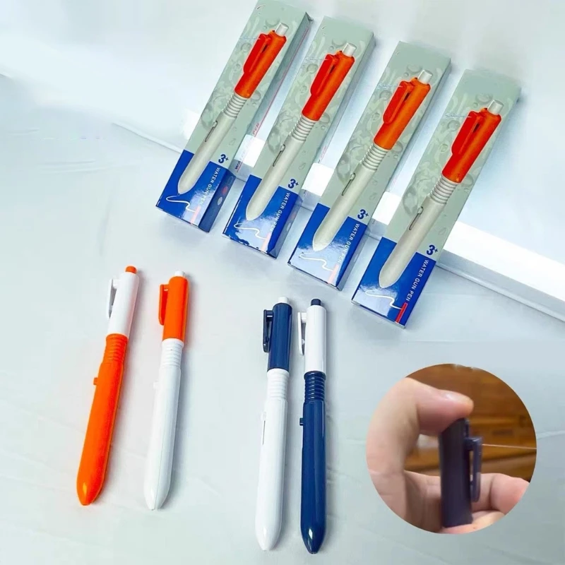 Practical Joke Props Splashing Pen Simulation Pen Prank Sprinkler Water Guns Pen Toy April Fool’s Party Supply Trick Toy
Practical Joke Props Splashing Pen Simulation Pen Prank Sprinkler Water Guns Pen Toy April Fool’s Party Supply Trick Toy