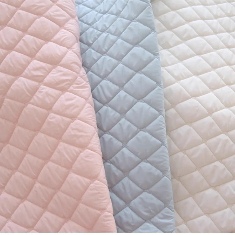 Solid-color diamond-shaped quilted cotton fabric hand-embroidered jacket - clothing, children's clothing, bags, DIY fabric
Solid-color diamond-shaped quilted cotton fabric hand-embroidered jacket - clothing, children's clothing, bags, DIY fabric