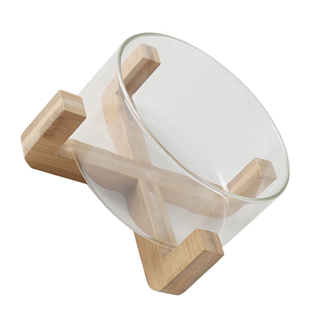 Glass Salad Bowl 13x13x4 5cm High Borosilicate Heat Resistant Fruit Vegetable Serving Bowl Wooden Base Small Size Ideal
Glass Salad Bowl 13x13x4 5cm High Borosilicate Heat Resistant Fruit Vegetable Serving Bowl Wooden Base Small Size Ideal