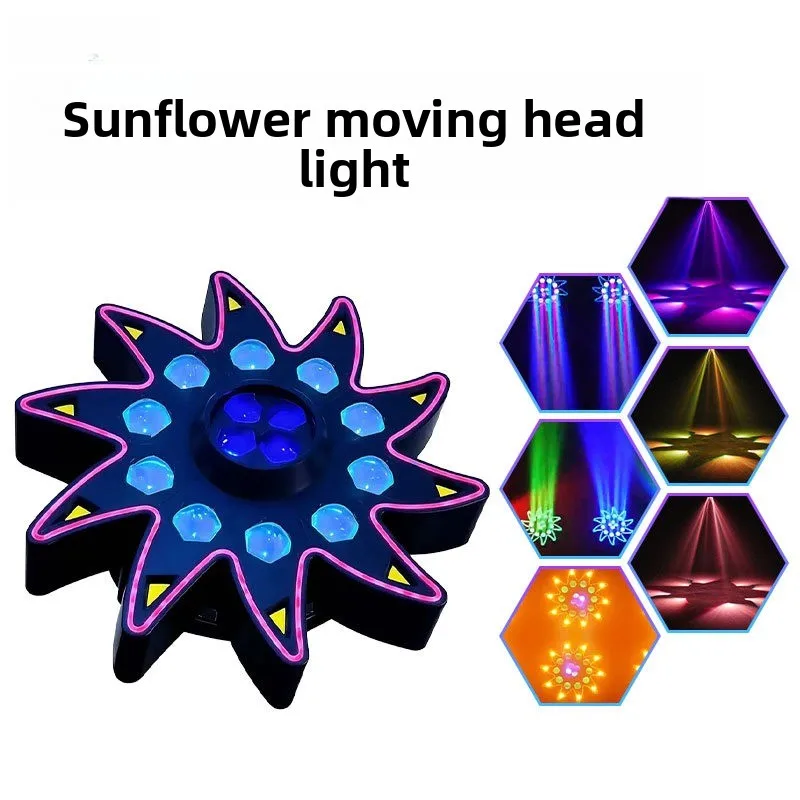 Sunflower Moving Head Light Indoor beam of light Wedding Bar KTV Revolving Ballroom Atmosphere Stage
Sunflower Moving Head Light Indoor beam of light Wedding Bar KTV Revolving Ballroom Atmosphere Stage