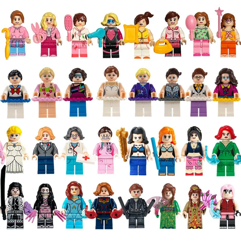 New building blocks, mini characters of girl princess, humanoid dolls, birthday gifts, cartoon characters of doctors and nurses.
New building blocks, mini characters of girl princess, humanoid dolls, birthday gifts, cartoon characters of doctors and nurses.
