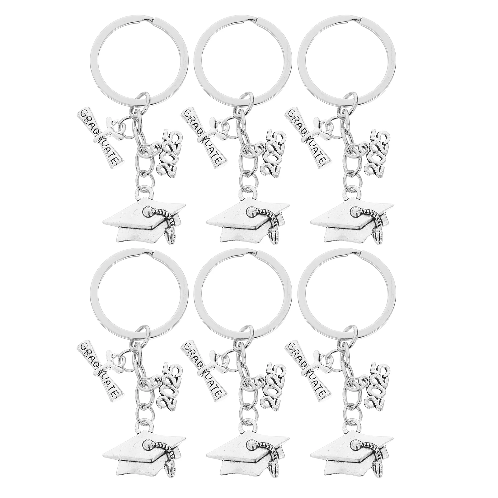 6 Pcs Graduation Keychain Keepsake Gift Graduate Inspirational Present Ring Bag Pendant Backpack
6 Pcs Graduation Keychain Keepsake Gift Graduate Inspirational Present Ring Bag Pendant Backpack