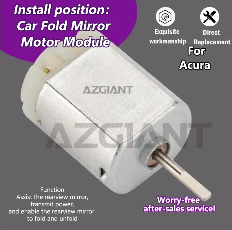 AZGIANT Car Power Folding Unit Mirror adjust Motor For Acura TSX/TLX A-Spec 3.5L / TLX/ RDX/MDX Vehicle accessories replacement
AZGIANT Car Power Folding Unit Mirror adjust Motor For Acura TSX/TLX A-Spec 3.5L / TLX/ RDX/MDX Vehicle accessories replacement