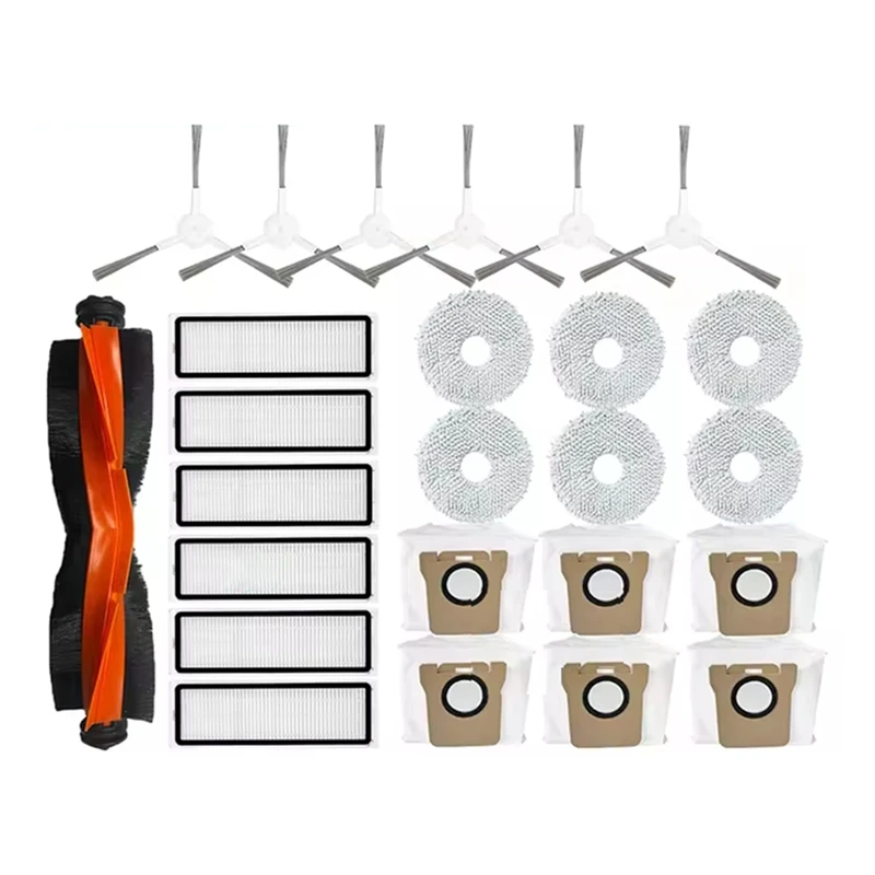 For Xiaomi Robot Vacuum X20 + /X20 Plus Parts Accessories Main Side Brush Hepa Filter Mop Cloth Dust Bag Replacement
For Xiaomi Robot Vacuum X20 + /X20 Plus Parts Accessories Main Side Brush Hepa Filter Mop Cloth Dust Bag Replacement