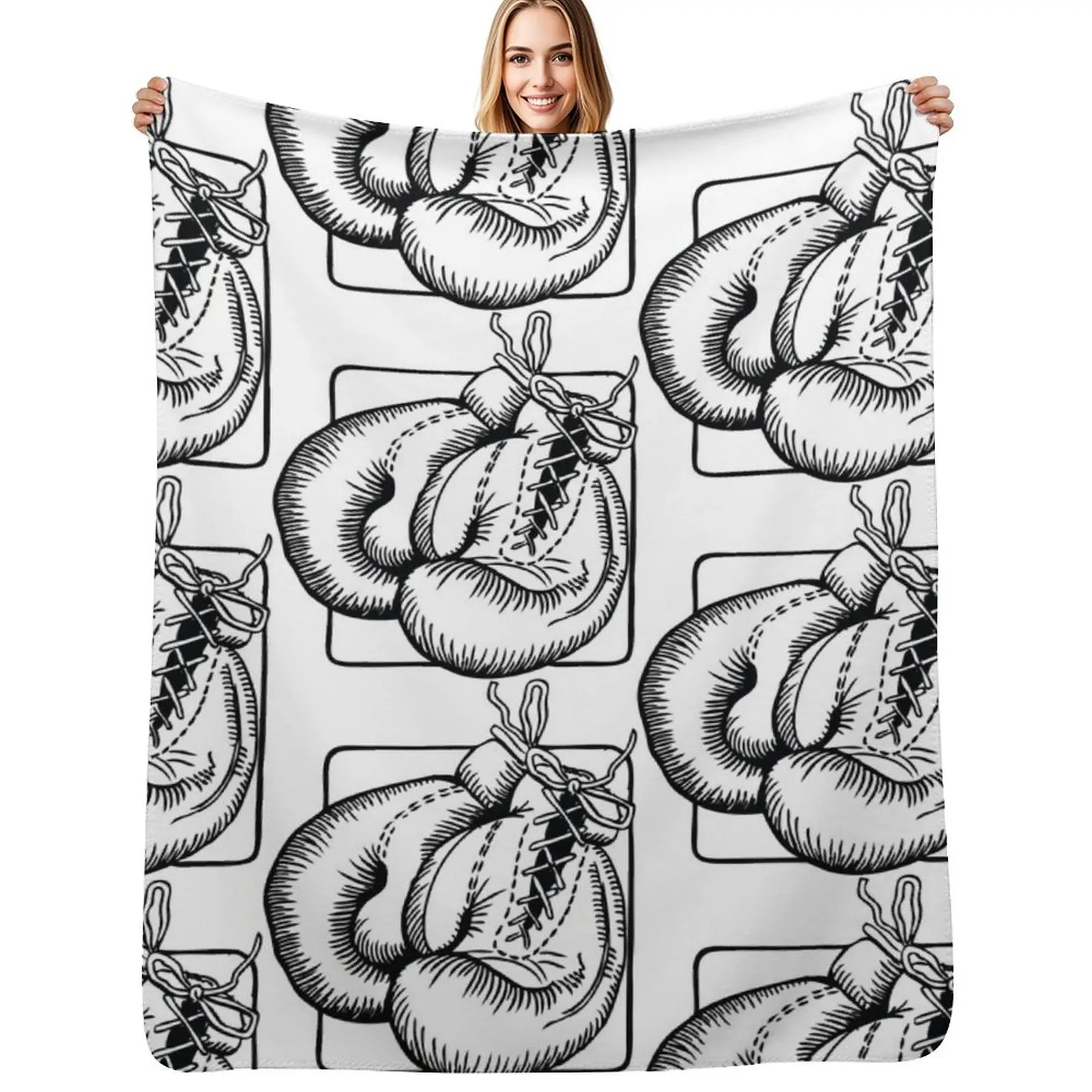 Boxing gloves Throw Blanket Warm Comfortable Blanket for Office Napping
Boxing gloves Throw Blanket Warm Comfortable Blanket for Office Napping