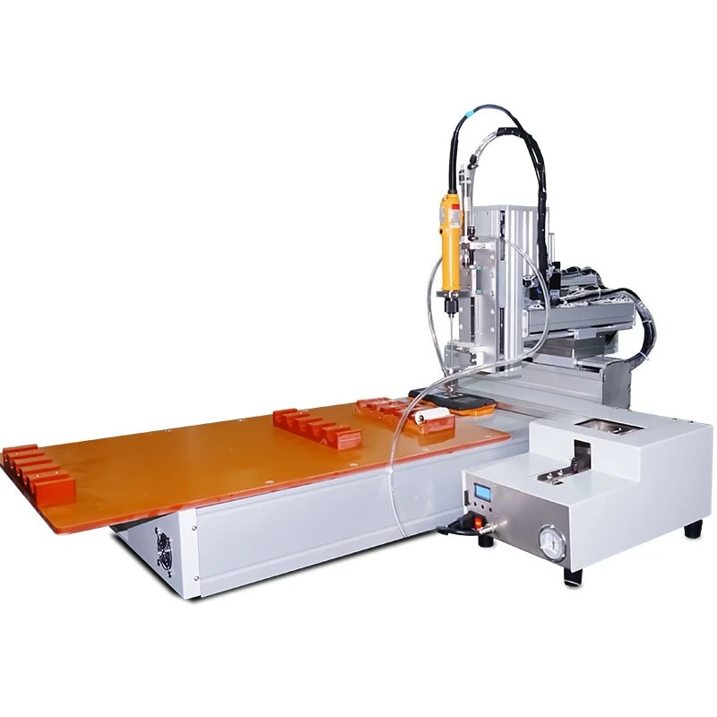 4-Axis desktop automatic electronic assembly screw locking automatic feeding screwdriver machine