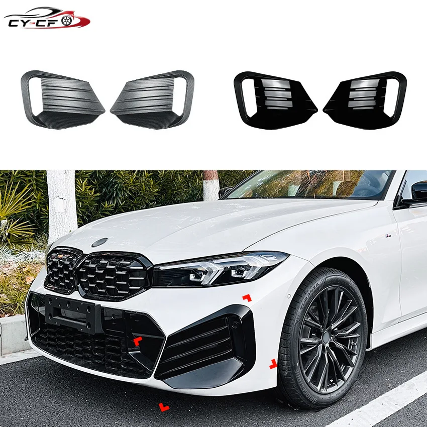 For BMW G20 G21 330i 330d M340i M Sport 2022-2024 LCI Bodykits Tuning Front Bumper FogLight Cover Trim Aero Flicks Splitter
For BMW G20 G21 330i 330d M340i M Sport 2022-2024 LCI Bodykits Tuning Front Bumper FogLight Cover Trim Aero Flicks Splitter