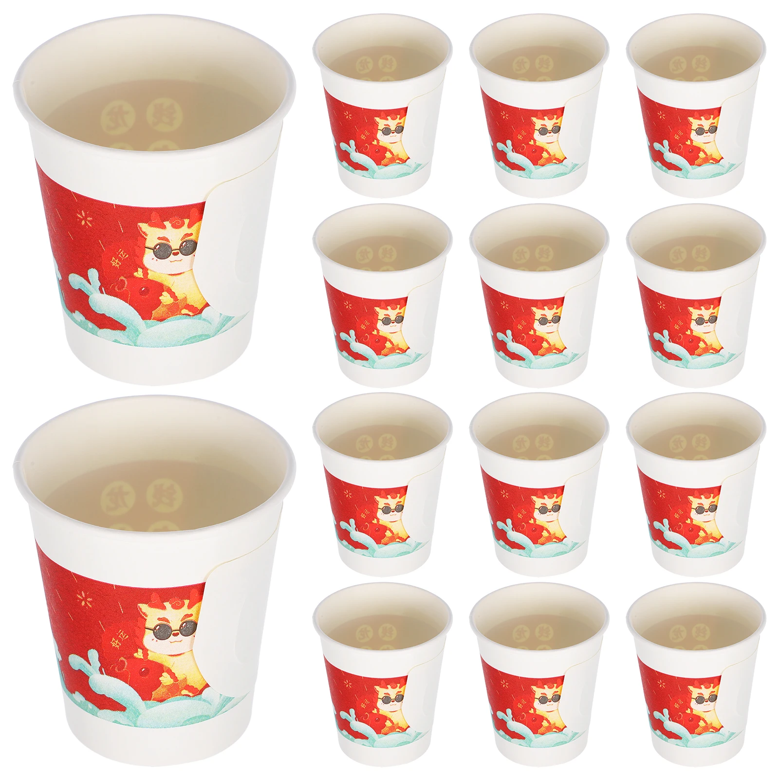 50pcs Disposable Paper Cups with Handle Thickened Material Heat Resistant Red Party Use Coffee Water Serving
50pcs Disposable Paper Cups with Handle Thickened Material Heat Resistant Red Party Use Coffee Water Serving