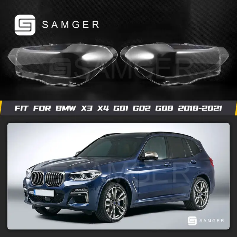 1 пара левая и правая крышка объектива фары для BMW X3 X4 2018-2021 Автомобильная передняя фара стеклянная крышка объектива для BMW G01 G02 G08
1 пара левая и правая крышка объектива фары для BMW X3 X4 2018-2021 Автомобильная передняя фара стеклянная крышка объектива для BMW G01 G02 G08
