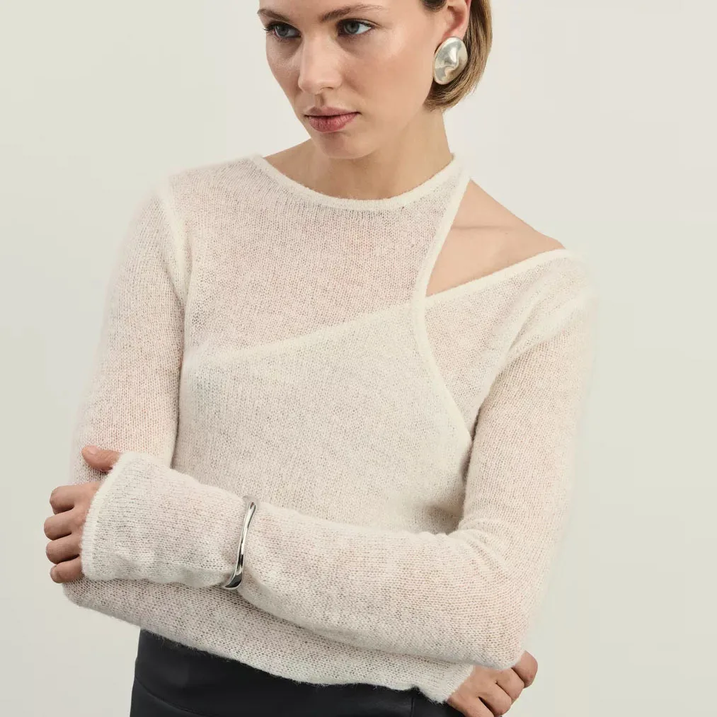 Women's Fashion Knit Top Sweater - Loose Fit Long-Sleeve Crew Neck Versatile Casual Warm Cozy Pullover for Daily & Office Wear
Women's Fashion Knit Top Sweater - Loose Fit Long-Sleeve Crew Neck Versatile Casual Warm Cozy Pullover for Daily & Office Wear