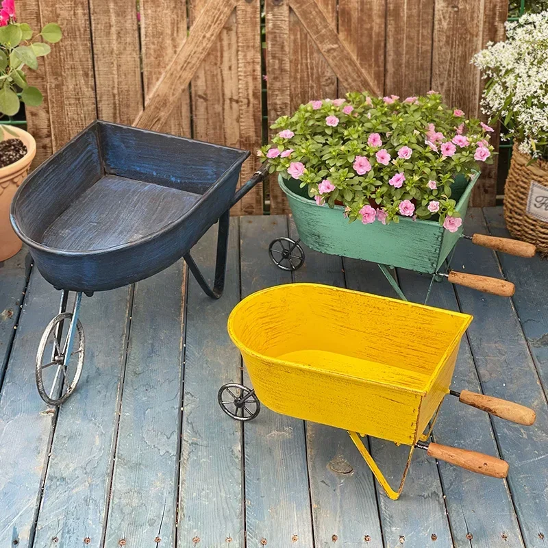 American Style Rural Flower Pots Creative Tricycles Bonsai Basin Iron Do Old Plant Display Kindergarten Garden Floor Decoration
American Style Rural Flower Pots Creative Tricycles Bonsai Basin Iron Do Old Plant Display Kindergarten Garden Floor Decoration
