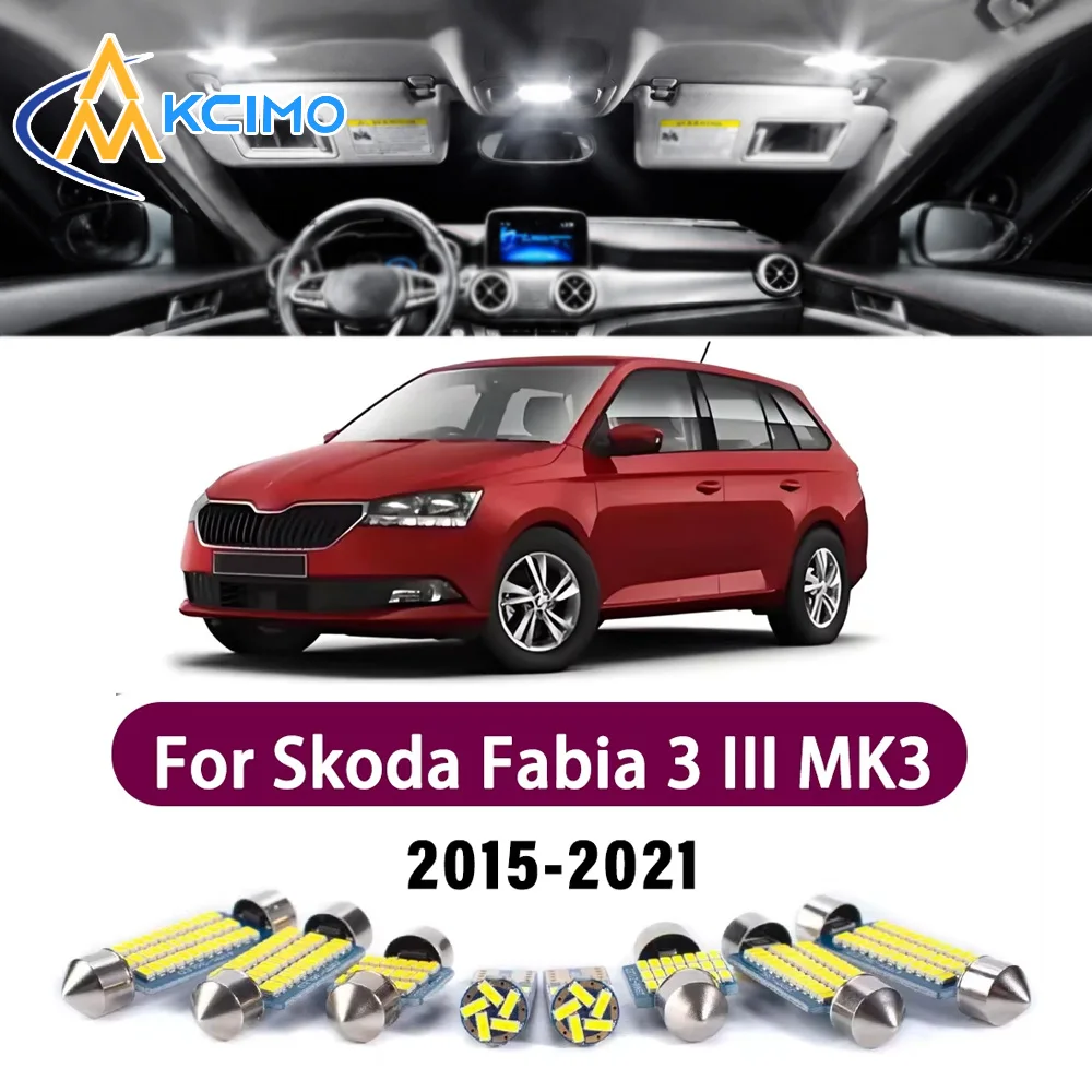 New LED Canbus Interior Reading Dome Vanity Mirror Light Kit For Skoda Fabia 3 III MK3 Hatchback Combi 2015-2021 Premium Lights
New LED Canbus Interior Reading Dome Vanity Mirror Light Kit For Skoda Fabia 3 III MK3 Hatchback Combi 2015-2021 Premium Lights