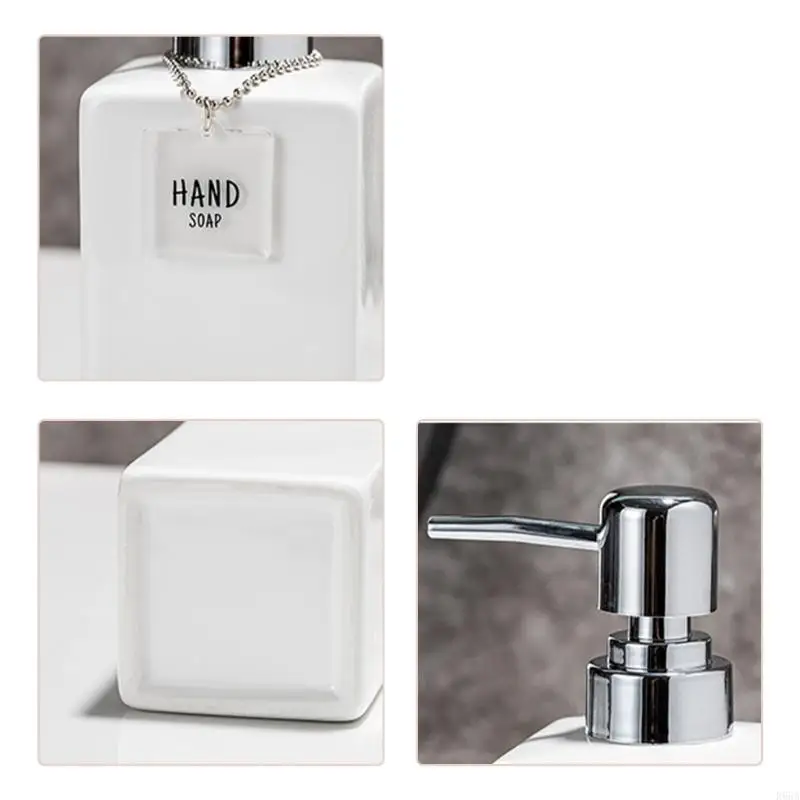 R66A Travel Ready Press Ceramic Bottle Refillable Container for Liquid Soap Shower Gels Cosmetic Organizers Home Bathroom
R66A Travel Ready Press Ceramic Bottle Refillable Container for Liquid Soap Shower Gels Cosmetic Organizers Home Bathroom