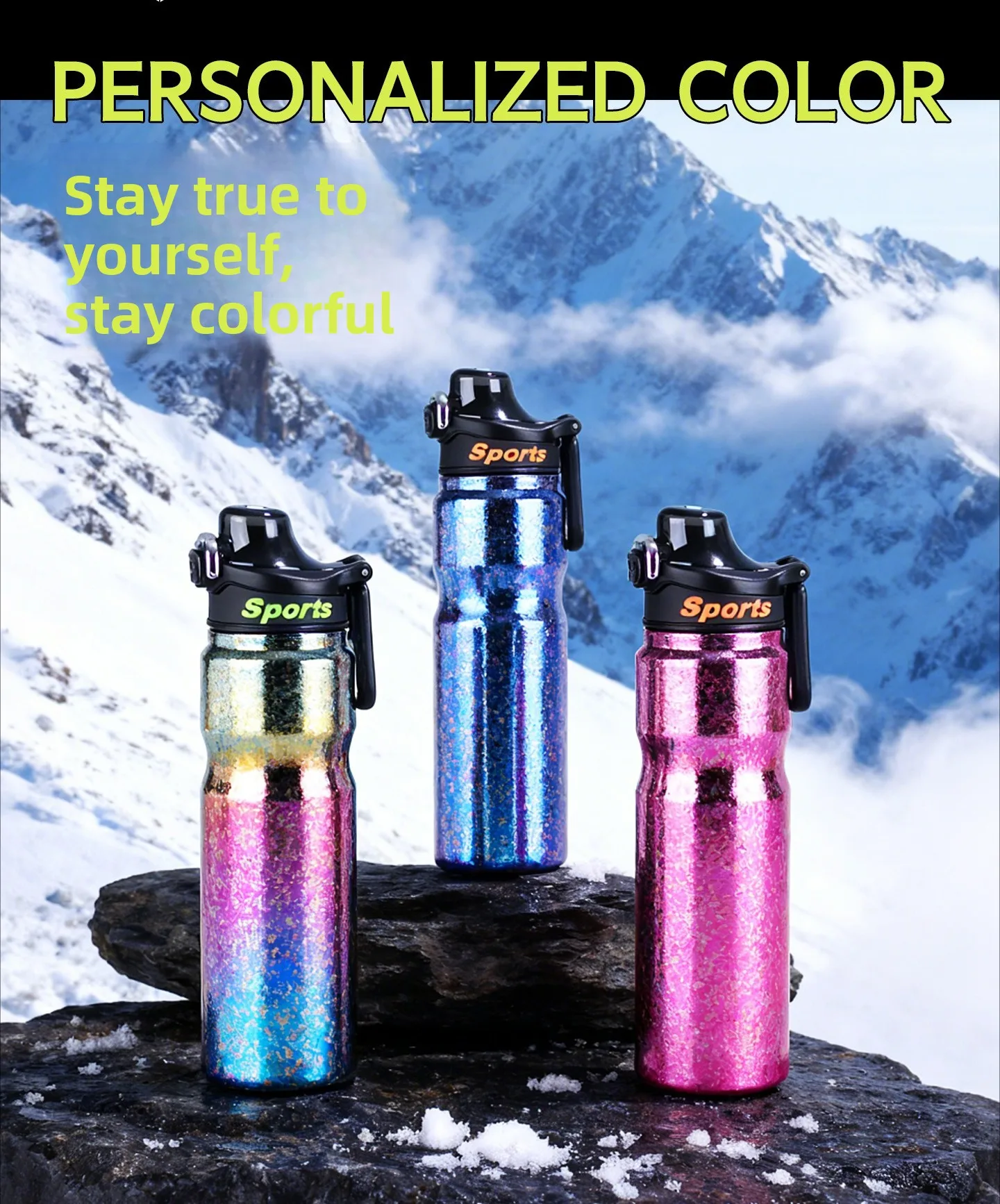 Pure titanium outdoor sports water bottle, insulated cup, large-capacity portable tea infuser, cold and hot water bottle
Pure titanium outdoor sports water bottle, insulated cup, large-capacity portable tea infuser, cold and hot water bottle