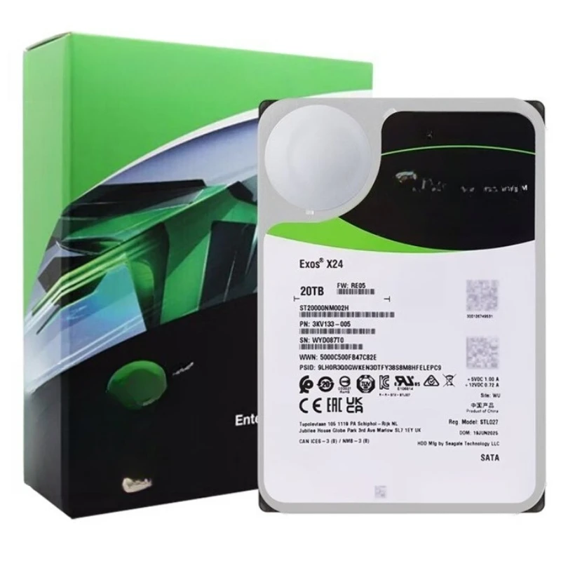 Applicable to) Enterprise-class hard disk 20TB server hard disk ST20000NM002H
Applicable to) Enterprise-class hard disk 20TB server hard disk ST20000NM002H
