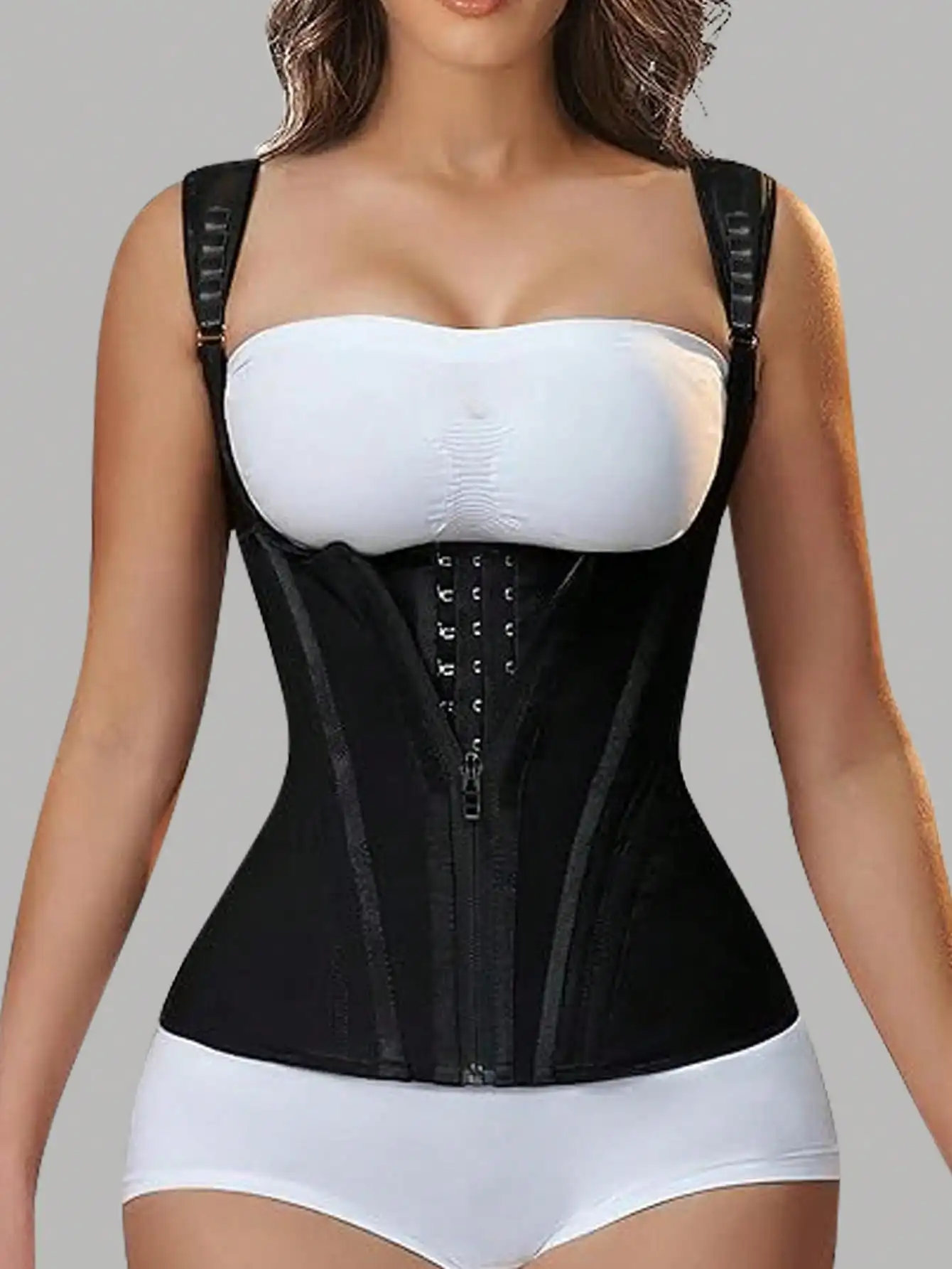 Waist Trainer For Women, Tummy Control Sports Girdle, Workout Body Shaper With Adjustable Shoulder Strap
Waist Trainer For Women, Tummy Control Sports Girdle, Workout Body Shaper With Adjustable Shoulder Strap