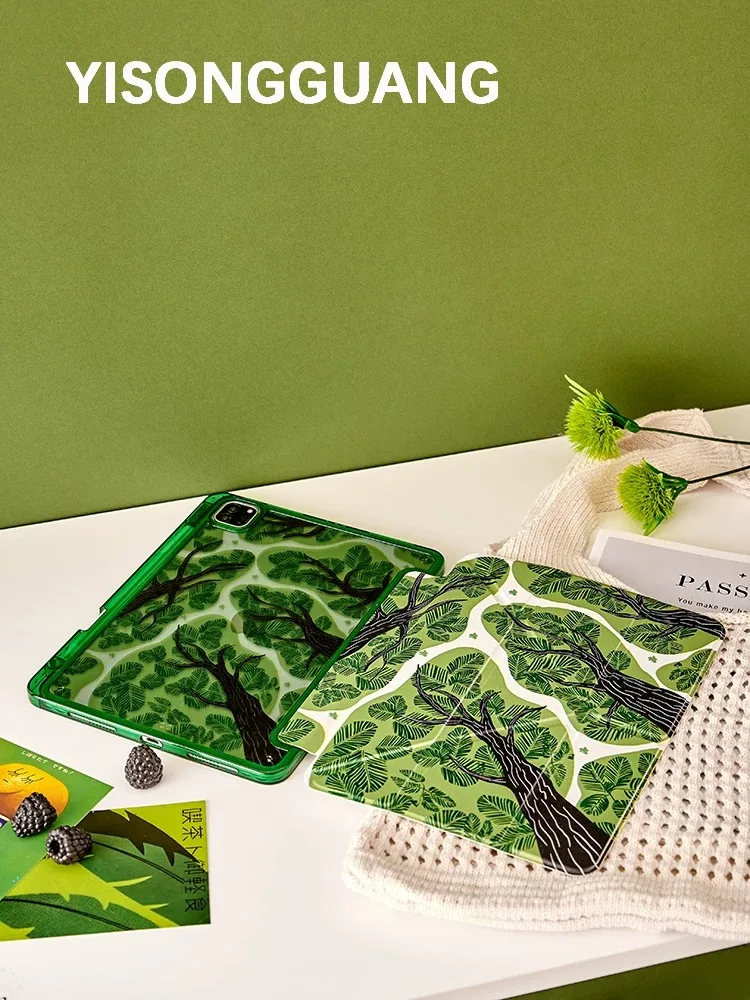 Оригинальный чехол Forest Flat Shell, подходящий для iPad, изготовлен из акрилового материала.
Оригинальный чехол Forest Flat Shell, подходящий для iPad, изготовлен из акрилового материала.