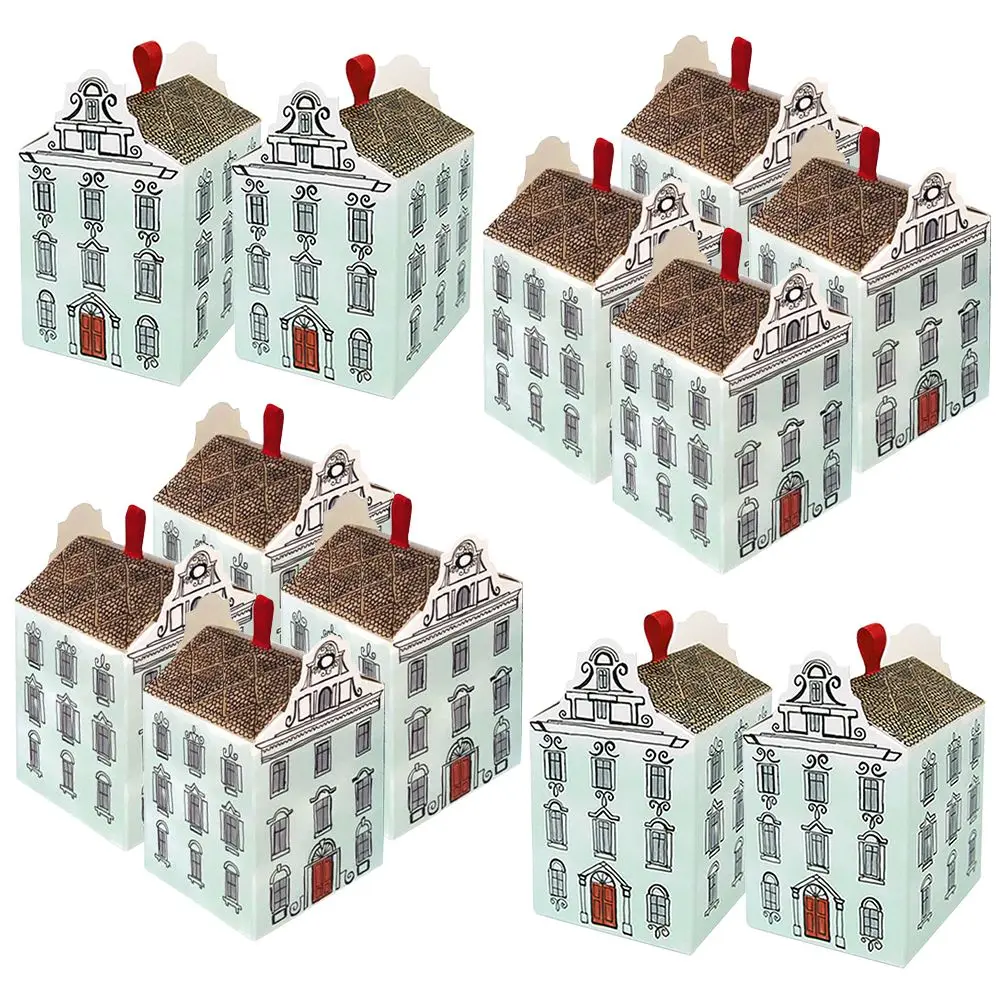 20 Pcs Candy Box Boxes House Shaped Packaging Bag Holder of Wedding Paper Shapped Party Favors Bridesmaid Small
20 Pcs Candy Box Boxes House Shaped Packaging Bag Holder of Wedding Paper Shapped Party Favors Bridesmaid Small