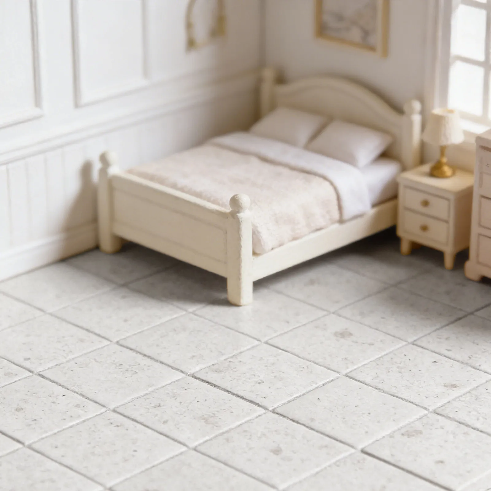 20Pcs Miniature Dollhouse Flooring Tiles 3x3cm Vintage Design Mini Square Floorboards for Mini Kitchen Bathroom Floor Decoration
20Pcs Miniature Dollhouse Flooring Tiles 3x3cm Vintage Design Mini Square Floorboards for Mini Kitchen Bathroom Floor Decoration