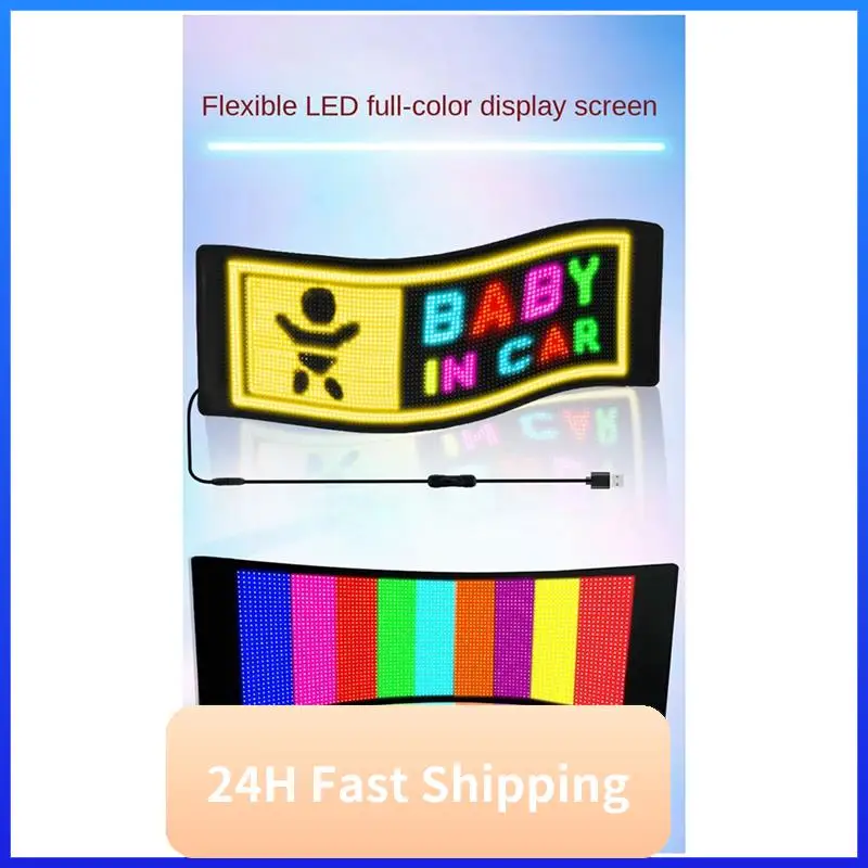Car LED Screen Signage Flexible Display Scrolling Information Advertising Light Board Rear Window Animation Panel,A Replacement
Car LED Screen Signage Flexible Display Scrolling Information Advertising Light Board Rear Window Animation Panel,A Replacement